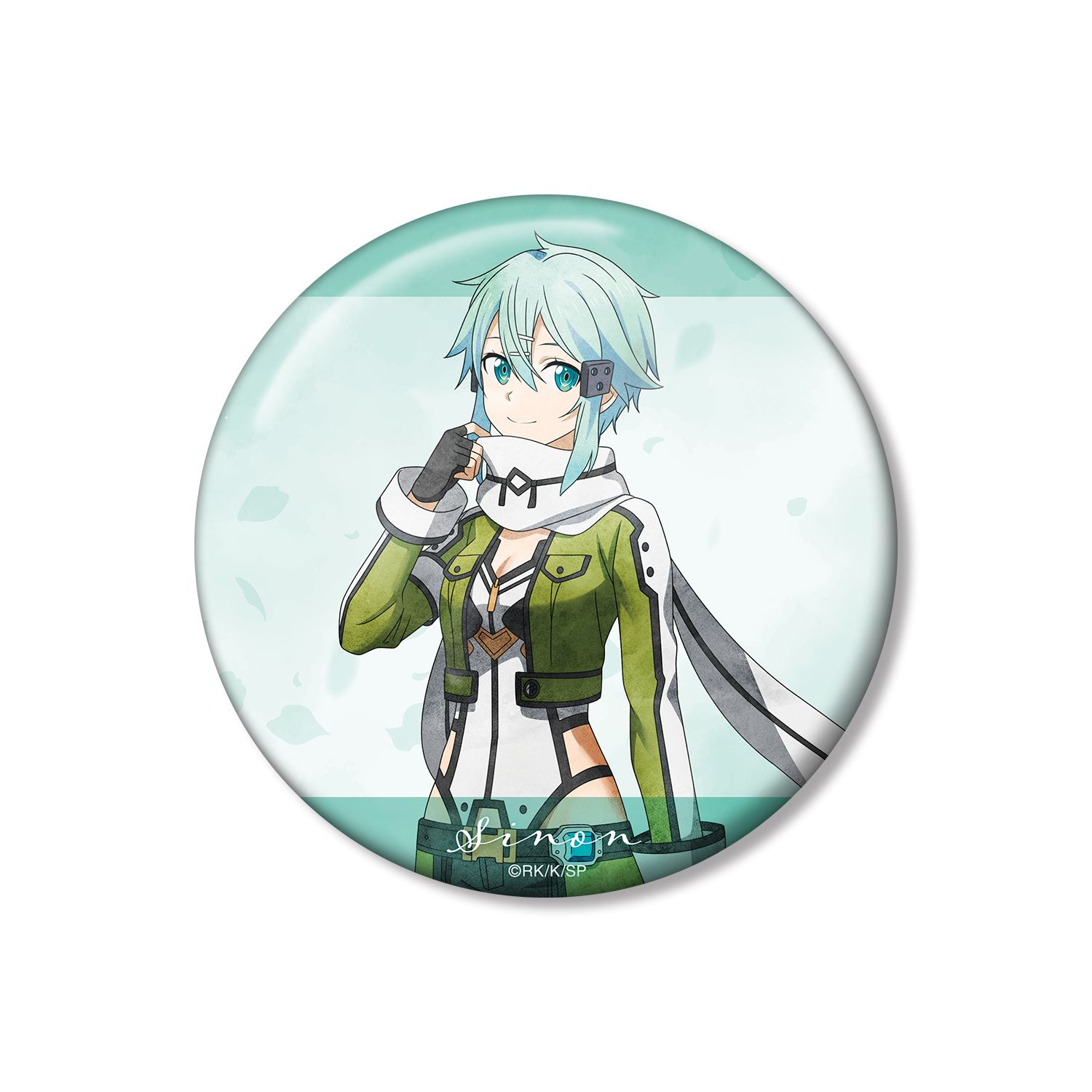 ソードアート・オンライン 描き下ろし シノン 歩みver. 100mm缶バッジ 画像 3 | AniSmile