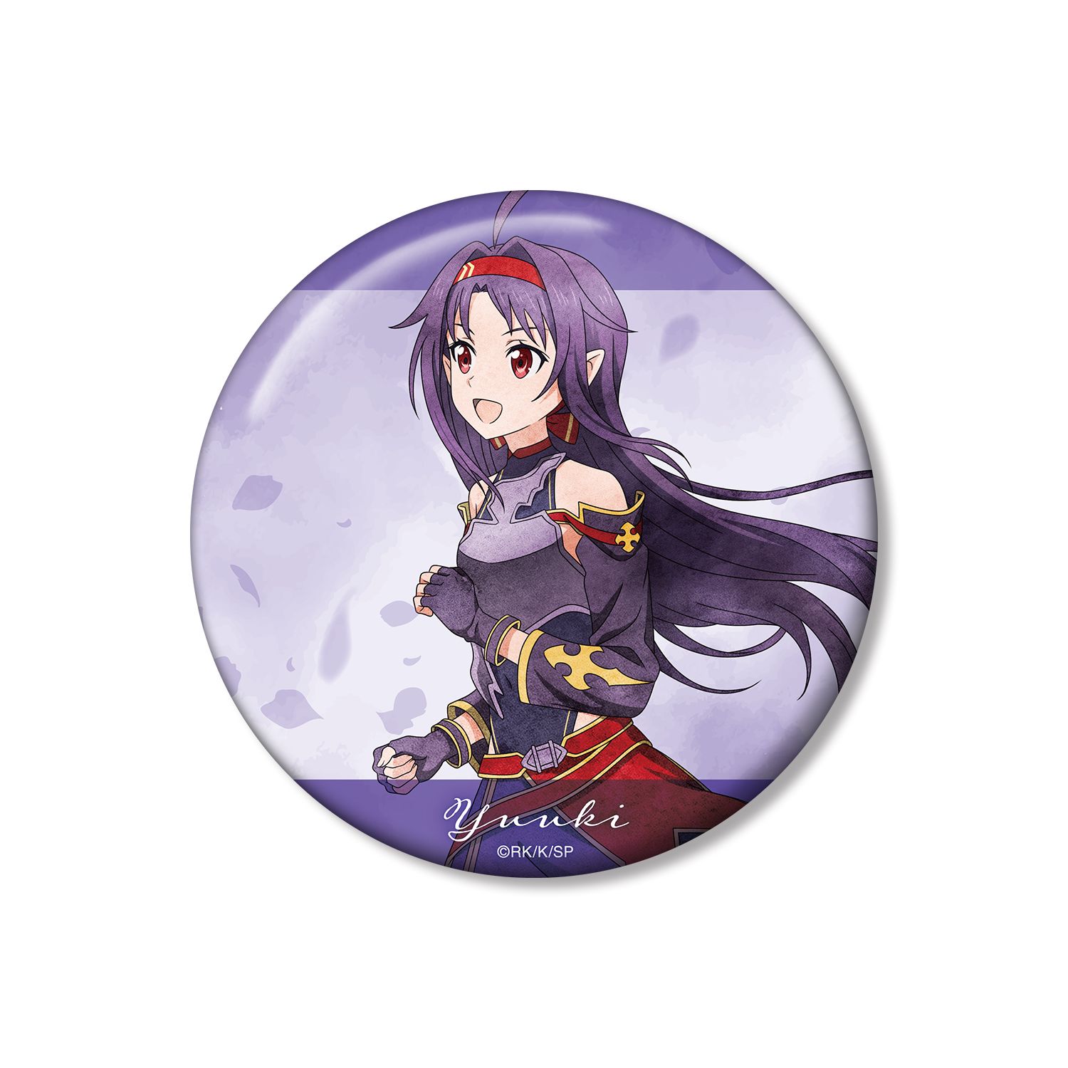 ソードアート・オンライン 描き下ろし ユウキ 歩みver. 100mm缶バッジ 图片 3 | AniSmile