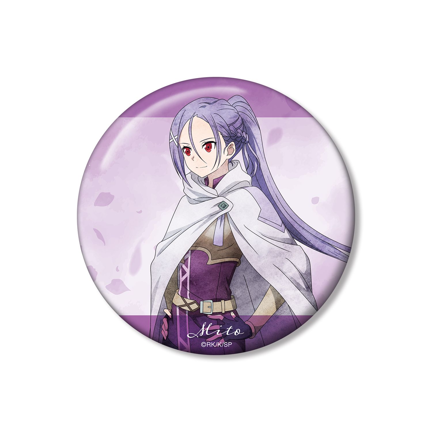 ソードアート・オンライン 描き下ろし ミト 歩みver. 100mm缶バッジ 图片 3 | AniSmile