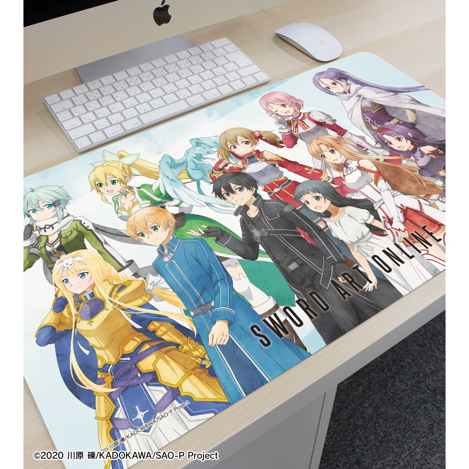 ソードアート・オンライン 描き下ろし 集合 歩みver. マルチデスクマット 画像 6 | AniSmile