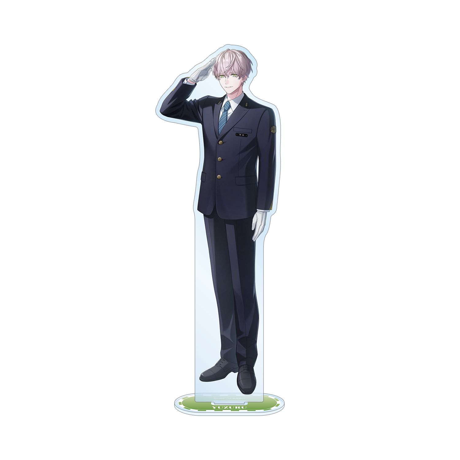 ブレイクマイケース 描き下ろし 城瀬由鶴 駅員ver. BIGアクリルスタンド - AniSmile