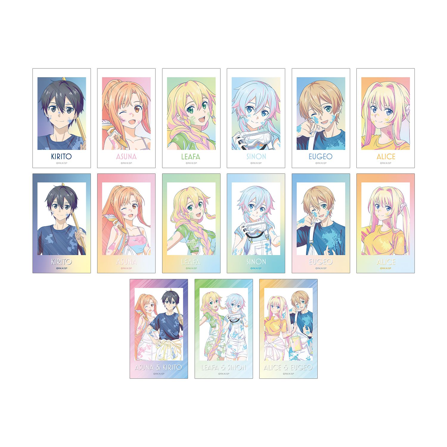 ソードアート・オンライン 描き下ろし ペイントスタイルver. トレーディング Ani-Art clear label 第2弾 Ani-Frame(単位/単品) - AniSmile