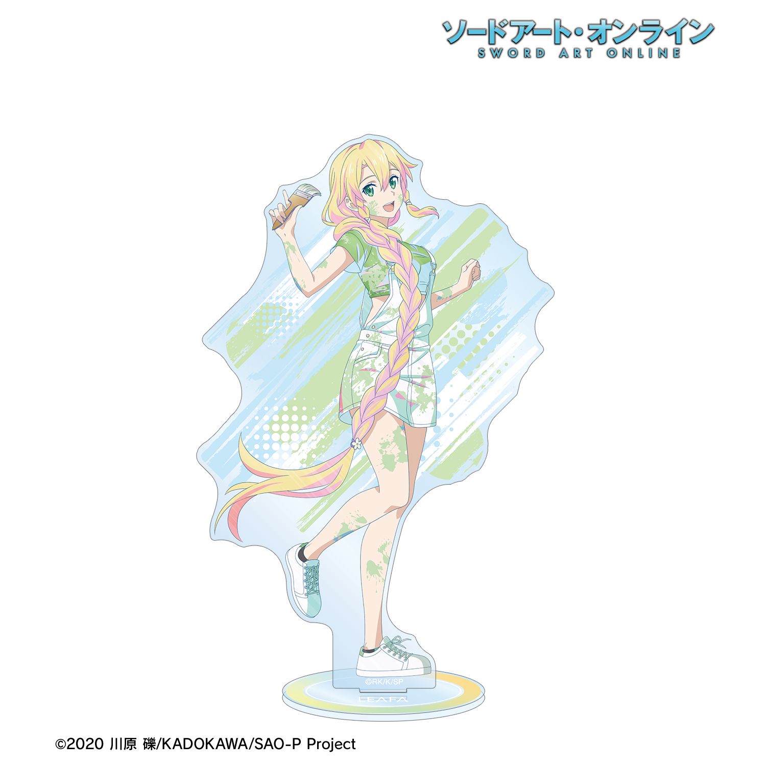 ソードアート・オンライン 描き下ろし リーファ ペイントスタイルver. Ani-Art clear label 第2弾 BIGアクリルスタンド Image 3 | AniSmile