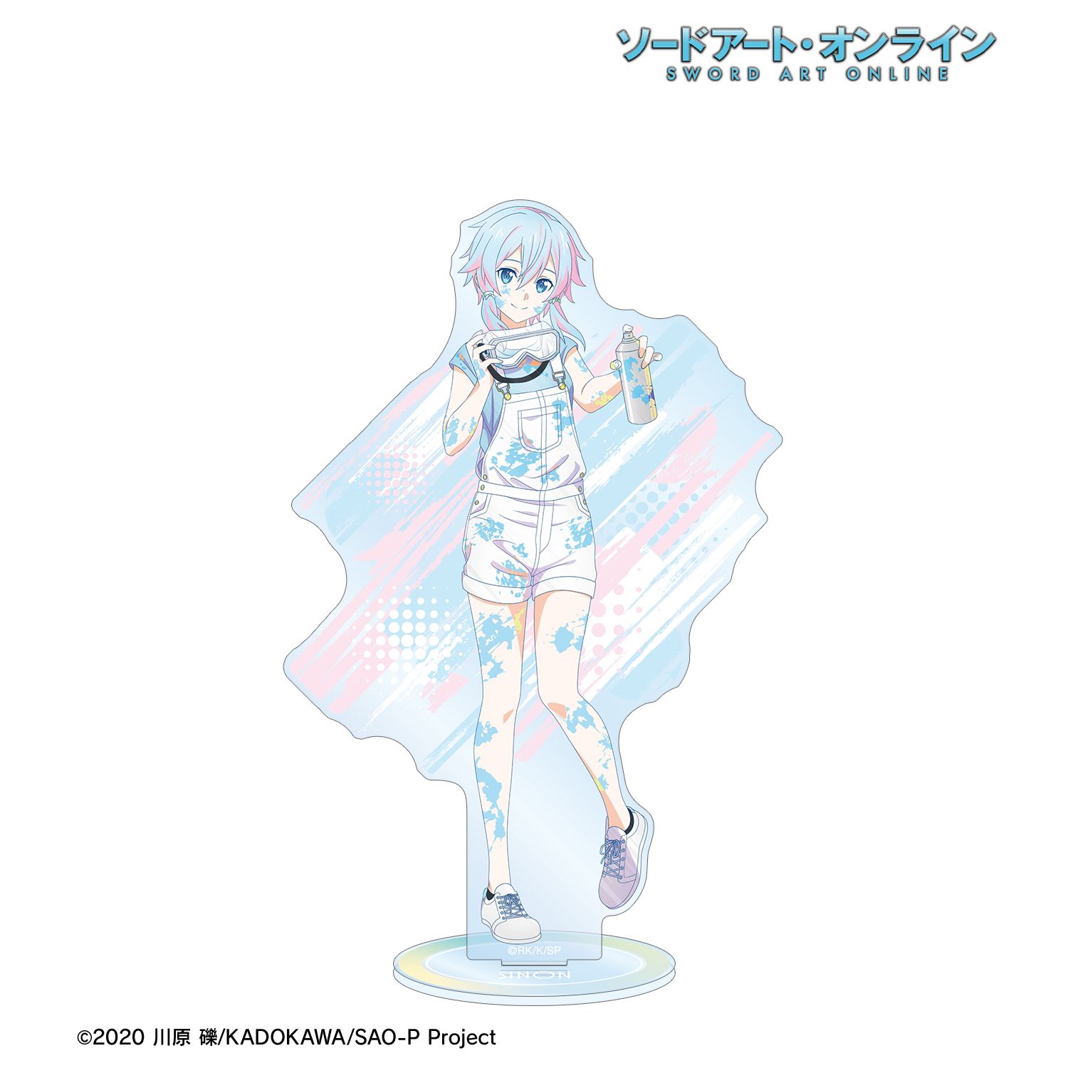 ソードアート・オンライン 描き下ろし シノン ペイントスタイルver. Ani-Art clear label 第2弾 BIGアクリルスタンド Image 2 | AniSmile