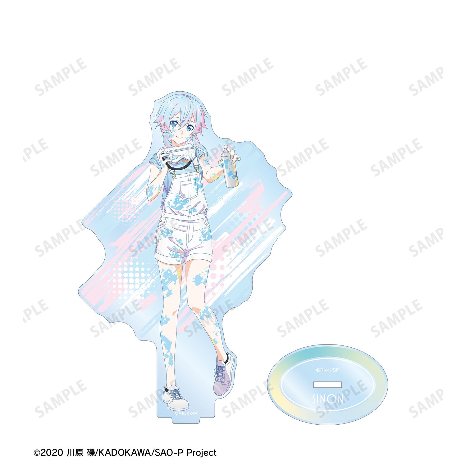 ソードアート・オンライン 描き下ろし シノン ペイントスタイルver. Ani-Art clear label 第2弾 BIGアクリルスタンド Image 3 | AniSmile