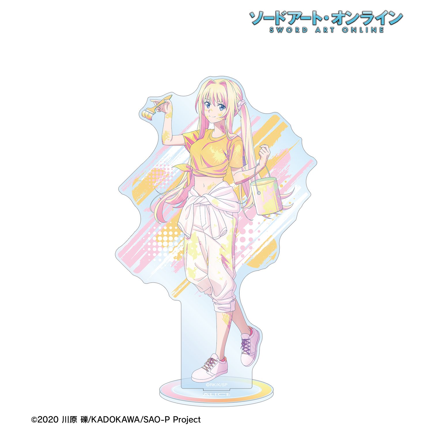 ソードアート・オンライン 描き下ろし アリス ペイントスタイルver. Ani-Art clear label 第2弾 BIGアクリルスタンド Image 2 | AniSmile