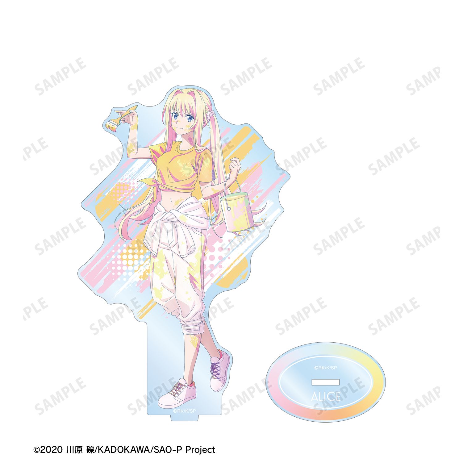 ソードアート・オンライン 描き下ろし アリス ペイントスタイルver. Ani-Art clear label 第2弾 BIGアクリルスタンド Image 3 | AniSmile