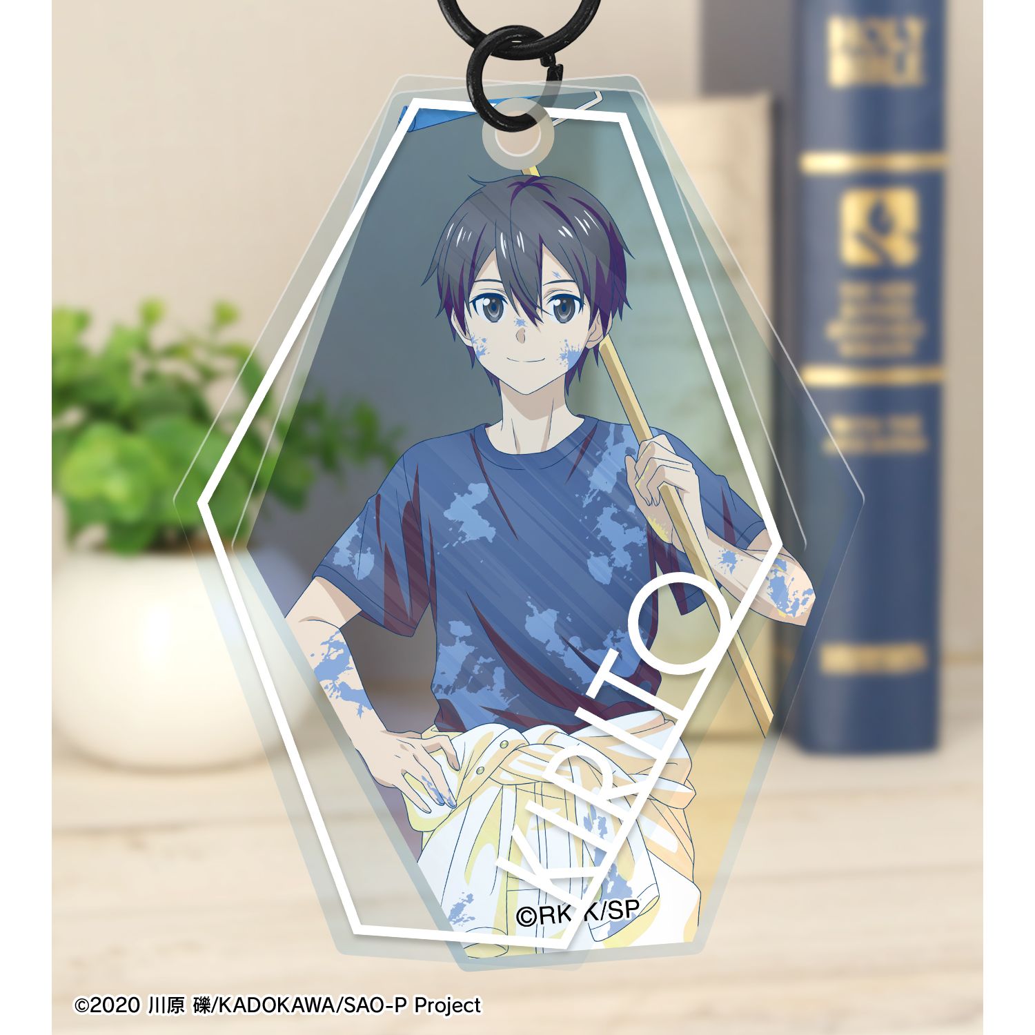 ソードアート・オンライン 描き下ろし キリト ペイントスタイルver. Ani-Art clear label 第2弾 2連スライドアクリルキーホルダー Image 5 | AniSmile