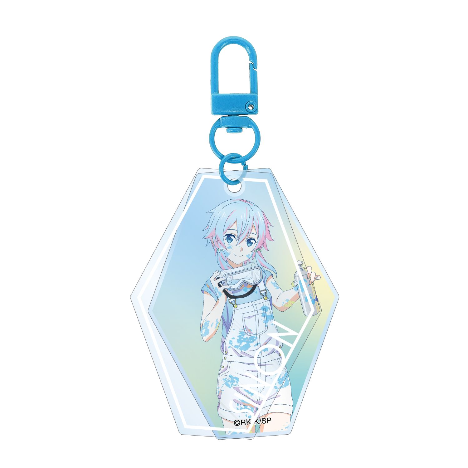 ソードアート・オンライン 描き下ろし シノン ペイントスタイルver. Ani-Art clear label 第2弾 2連スライドアクリルキーホルダー - official product image | AniSmile