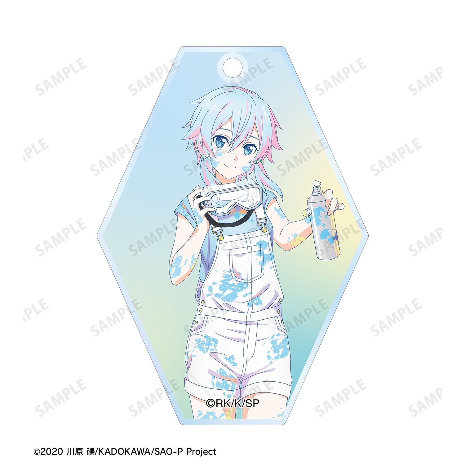 ソードアート・オンライン 描き下ろし シノン ペイントスタイルver. Ani-Art clear label 第2弾 2連スライドアクリルキーホルダー Image 4 | AniSmile