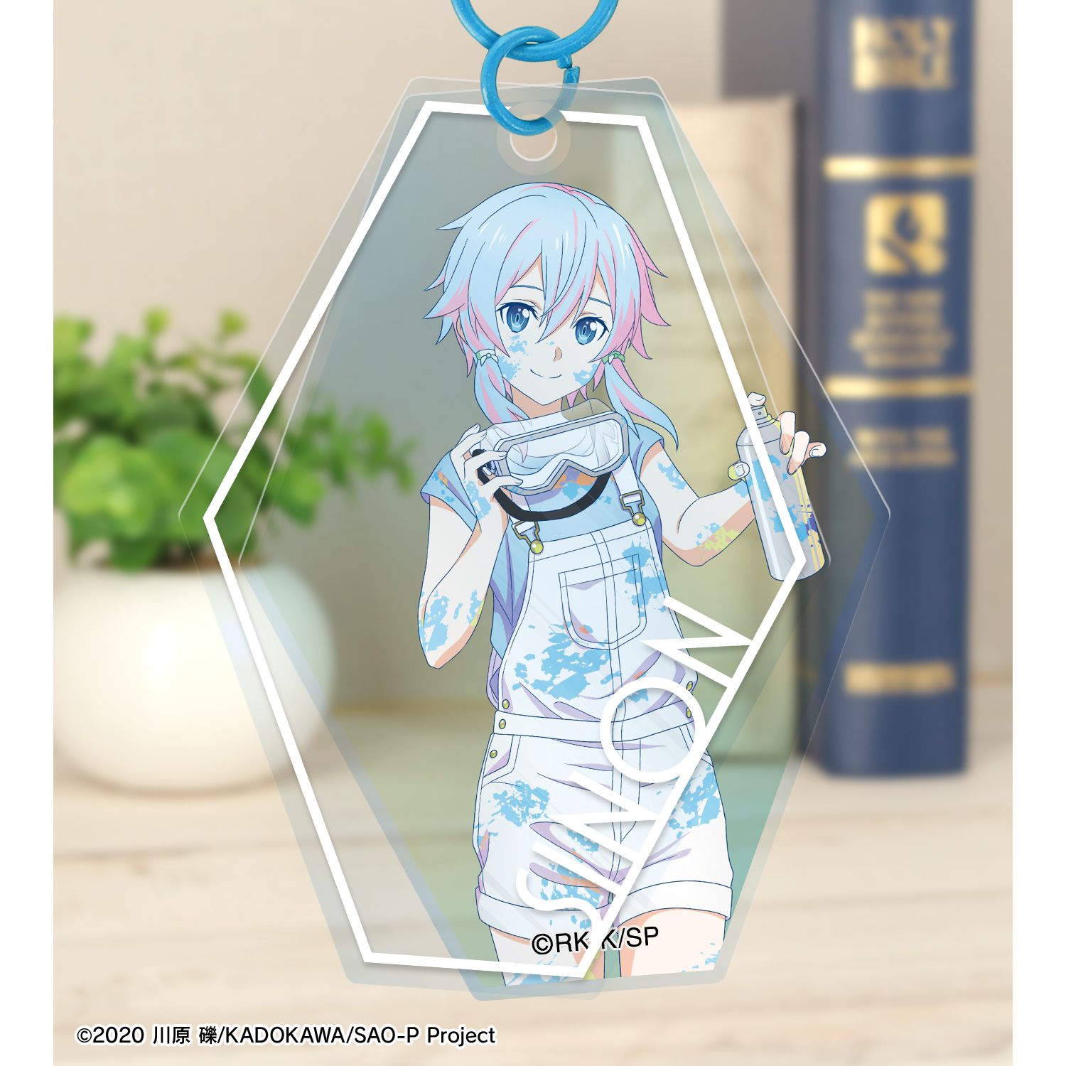ソードアート・オンライン 描き下ろし シノン ペイントスタイルver. Ani-Art clear label 第2弾 2連スライドアクリルキーホルダー Image 5 | AniSmile