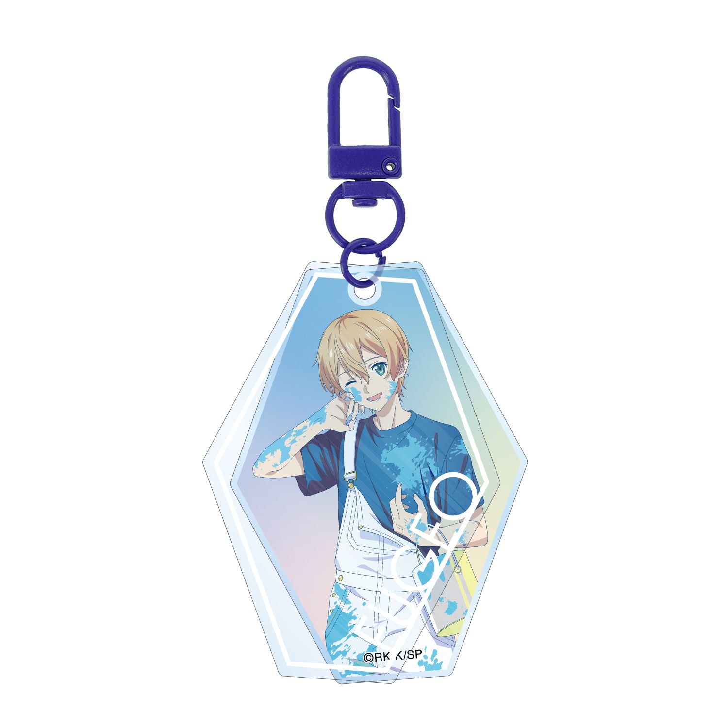 ソードアート・オンライン 描き下ろし ユージオ ペイントスタイルver. Ani-Art clear label 第2弾 2連スライドアクリルキーホルダー - official product image | AniSmile