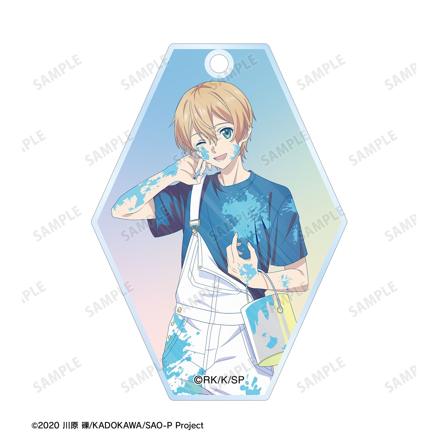 ソードアート・オンライン 描き下ろし ユージオ ペイントスタイルver. Ani-Art clear label 第2弾 2連スライドアクリルキーホルダー Image 4 | AniSmile