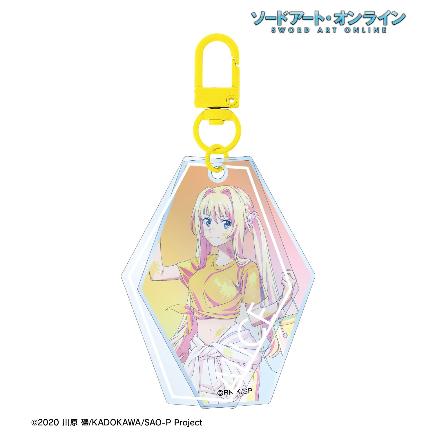 ソードアート・オンライン 描き下ろし アリス ペイントスタイルver. Ani-Art clear label 第2弾 2連スライドアクリルキーホルダー Image 2 | AniSmile
