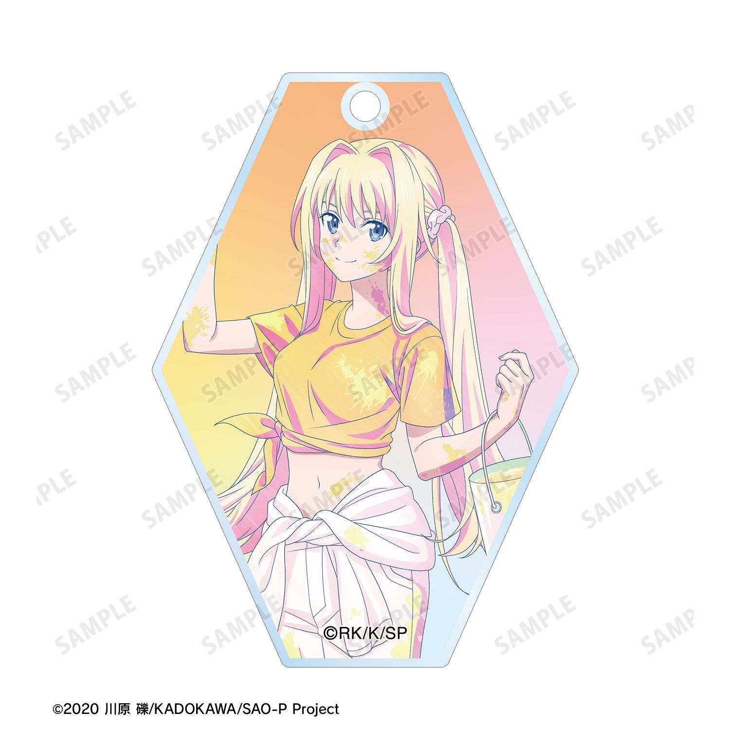 ソードアート・オンライン 描き下ろし アリス ペイントスタイルver. Ani-Art clear label 第2弾 2連スライドアクリルキーホルダー Image 4 | AniSmile