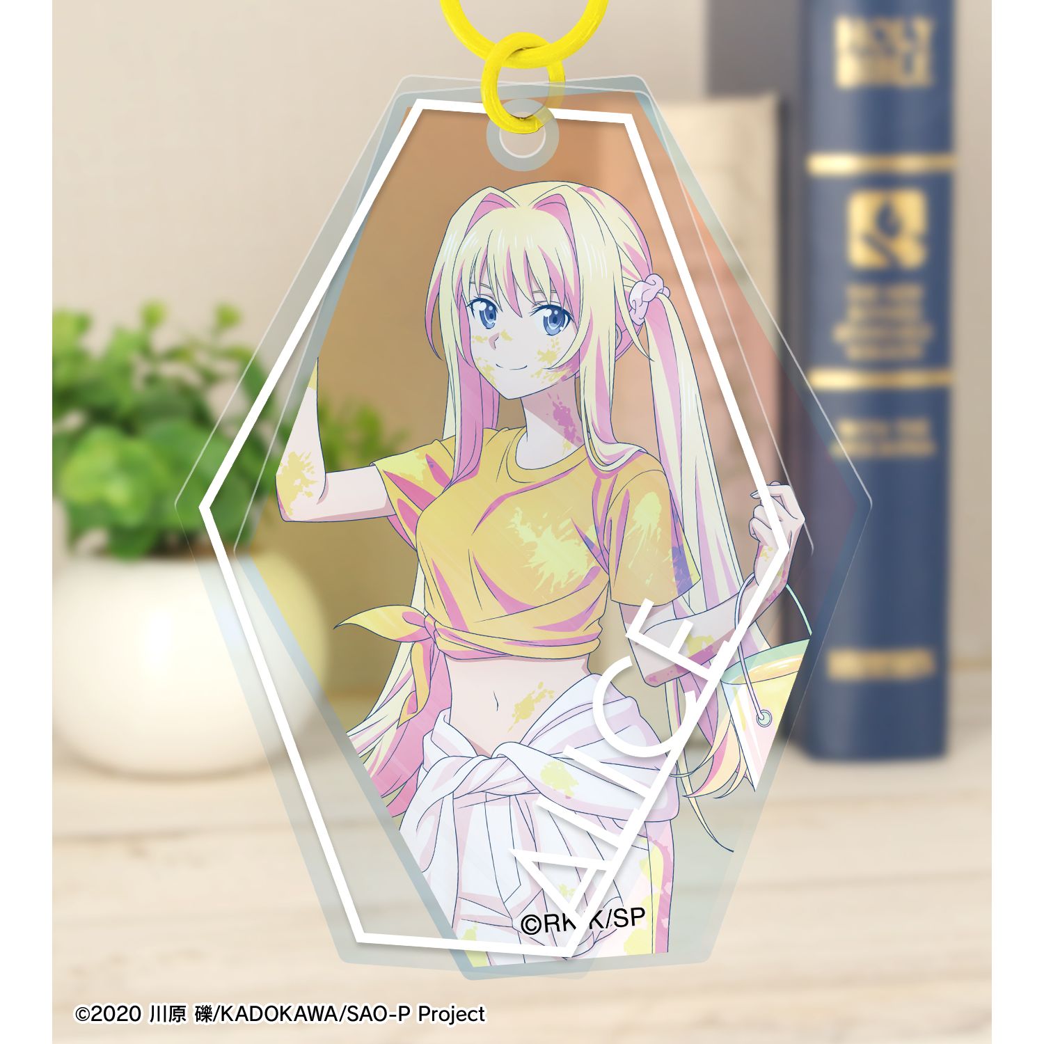 ソードアート・オンライン 描き下ろし アリス ペイントスタイルver. Ani-Art clear label 第2弾 2連スライドアクリルキーホルダー Image 5 | AniSmile