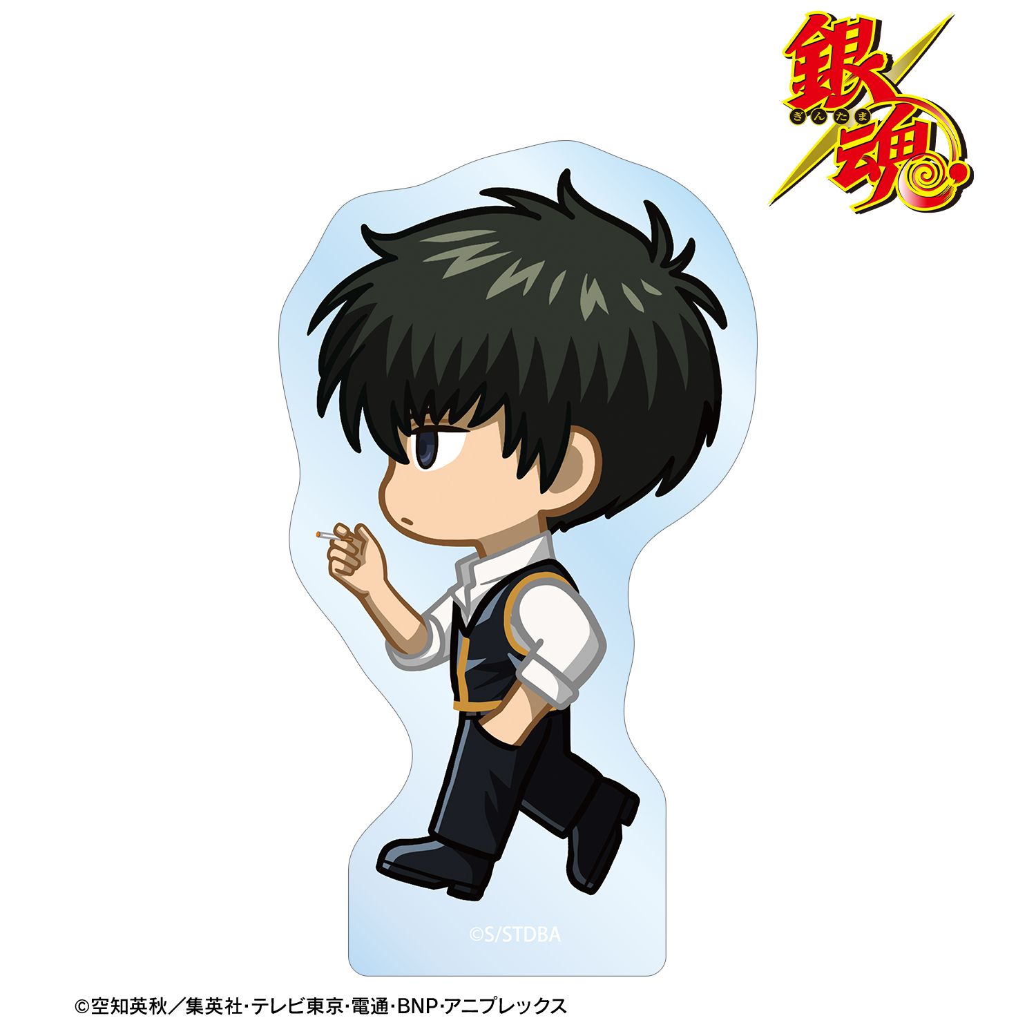 銀魂 土方十四郎 ちびとこ 夏の歩みver. クリアダイカットステッカー Image 2 | AniSmile