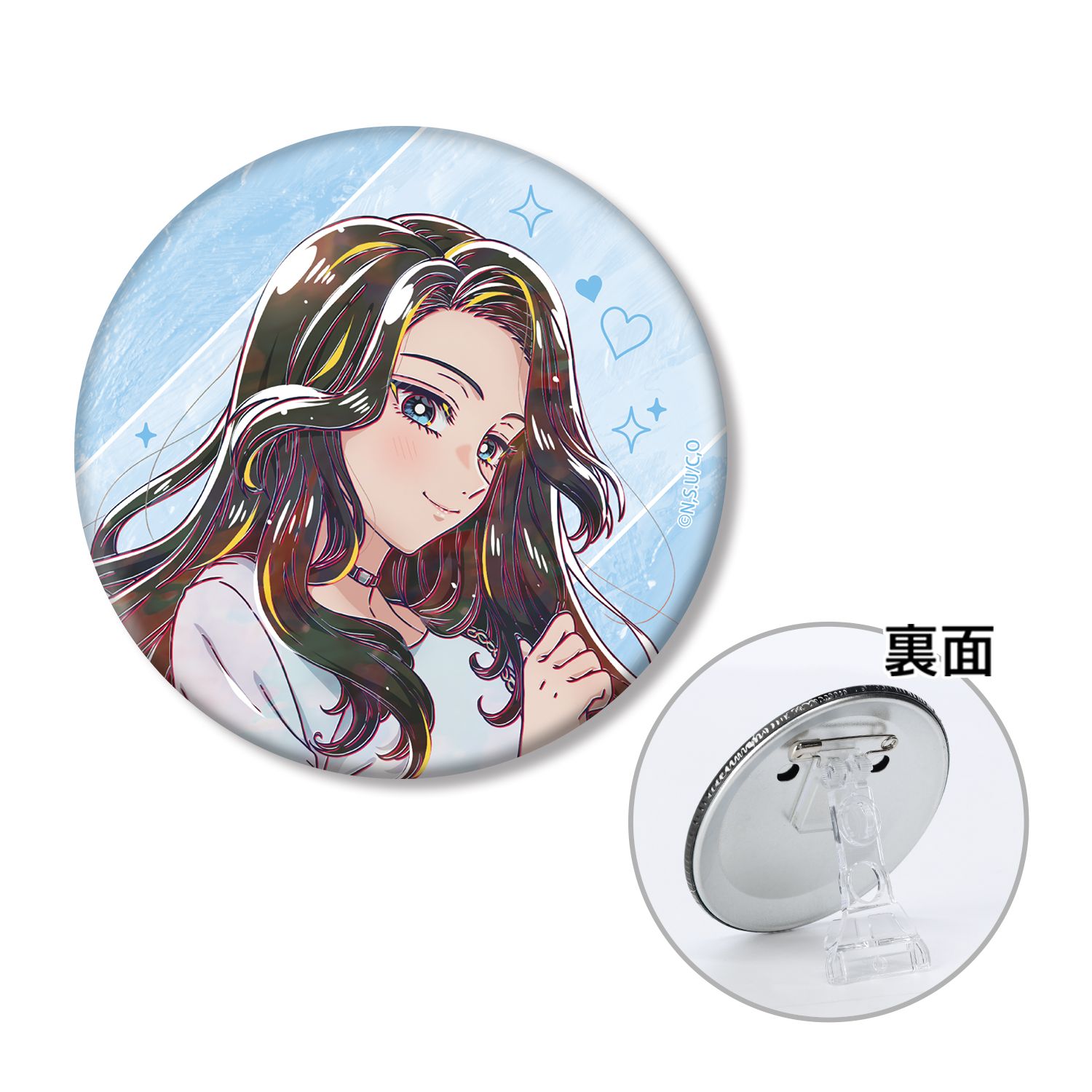 アニメ「オタクに優しいギャルはいない!?」 天音 慶 Ani-Art 3WAY缶バッジ ver.B - AniSmile