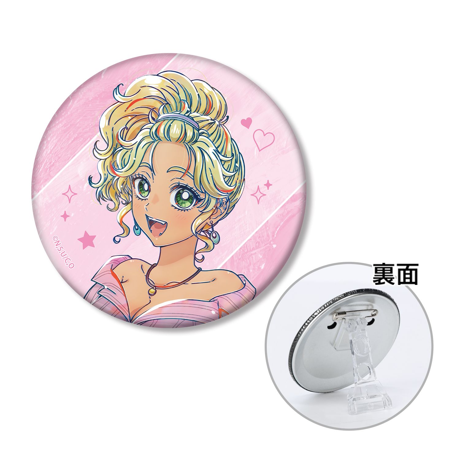 アニメ「オタクに優しいギャルはいない!?」 伊地知 琴子 Ani-Art 3WAY缶バッジ ver.B - AniSmile