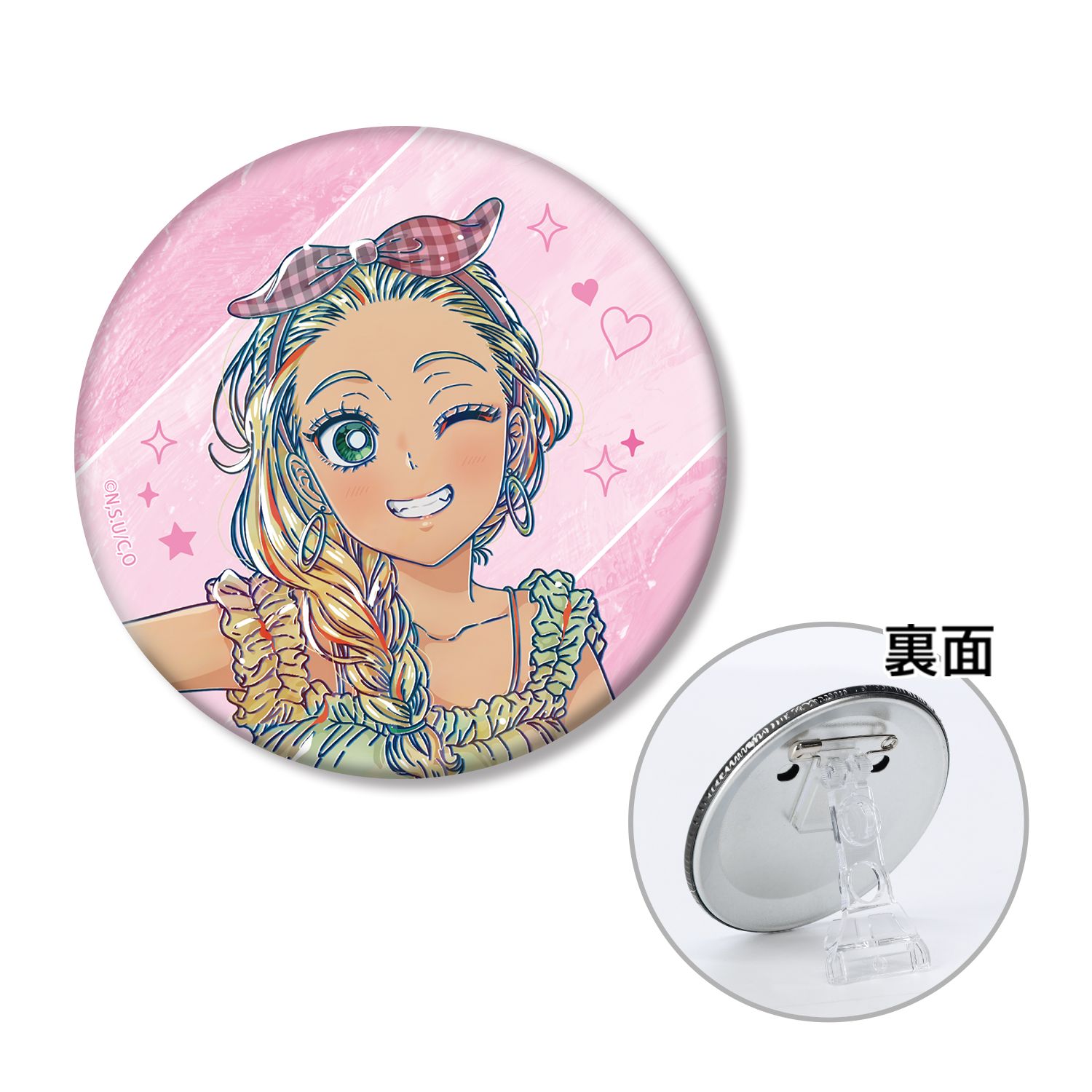 アニメ「オタクに優しいギャルはいない!?」 伊地知 琴子 Ani-Art 3WAY缶バッジ ver.C - AniSmile