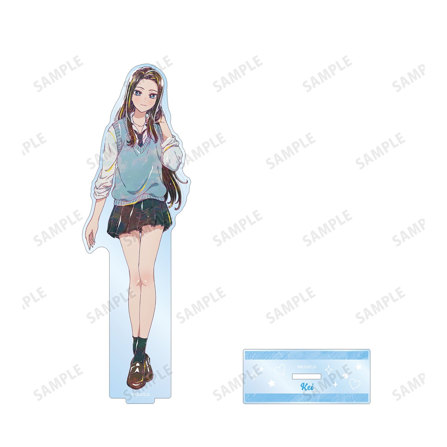 アニメ「オタクに優しいギャルはいない!?」 天音 慶 Ani-Art BIGアクリルスタンド ver.A Image 3 | AniSmile