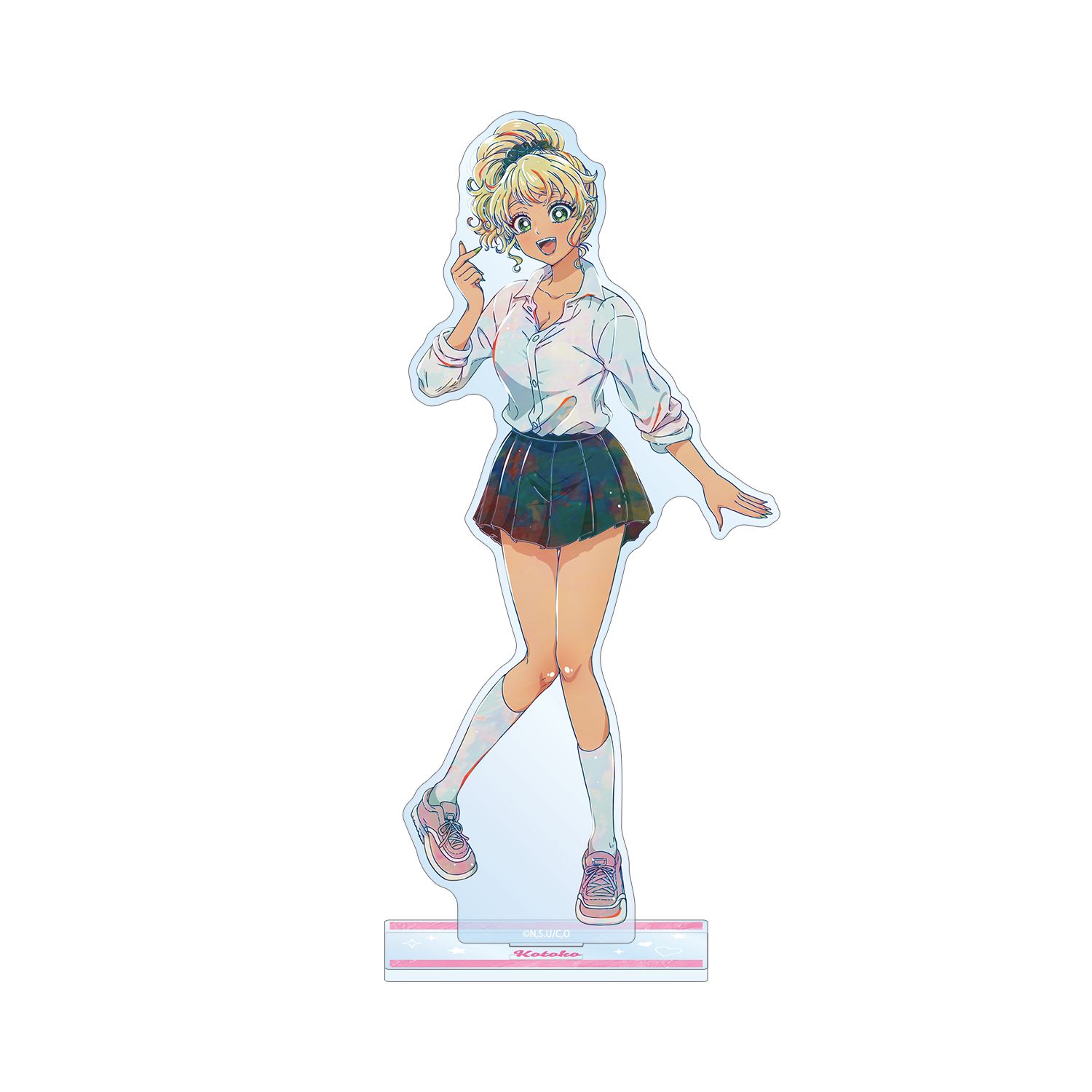 アニメ「オタクに優しいギャルはいない!?」 伊地知 琴子 Ani-Art BIGアクリルスタンド ver.A - AniSmile