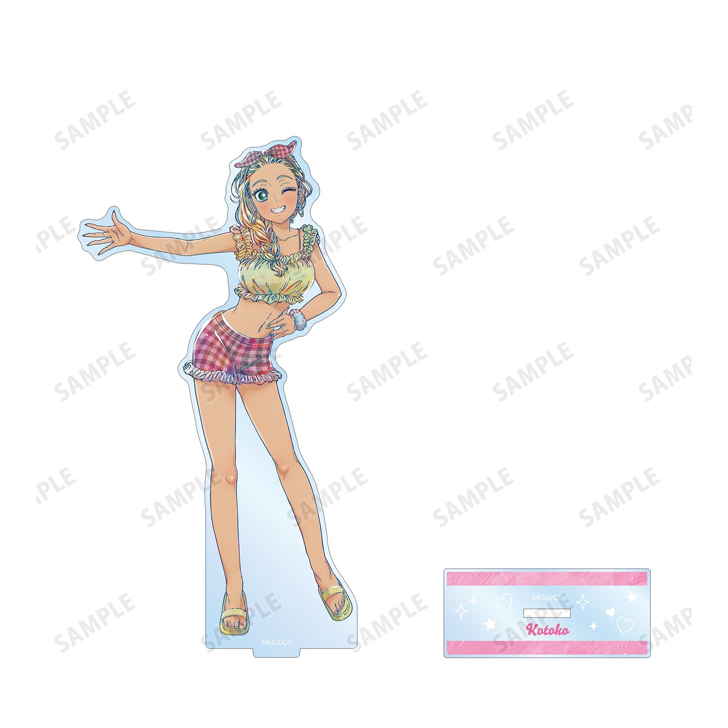 アニメ「オタクに優しいギャルはいない!?」 伊地知 琴子 Ani-Art BIGアクリルスタンド ver.C Image 3 | AniSmile
