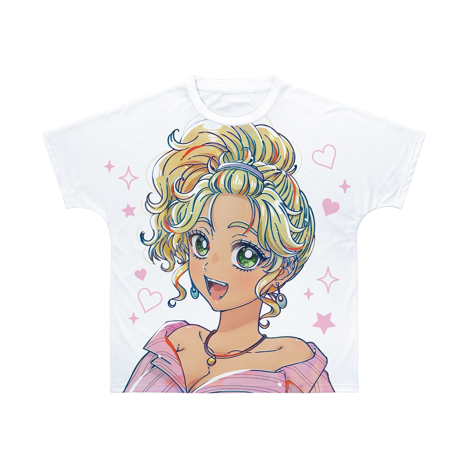 アニメ「オタクに優しいギャルはいない!?」 伊地知 琴子 Ani-Art フルグラフィックTシャツユニセックス(サイズ/XS) - AniSmile