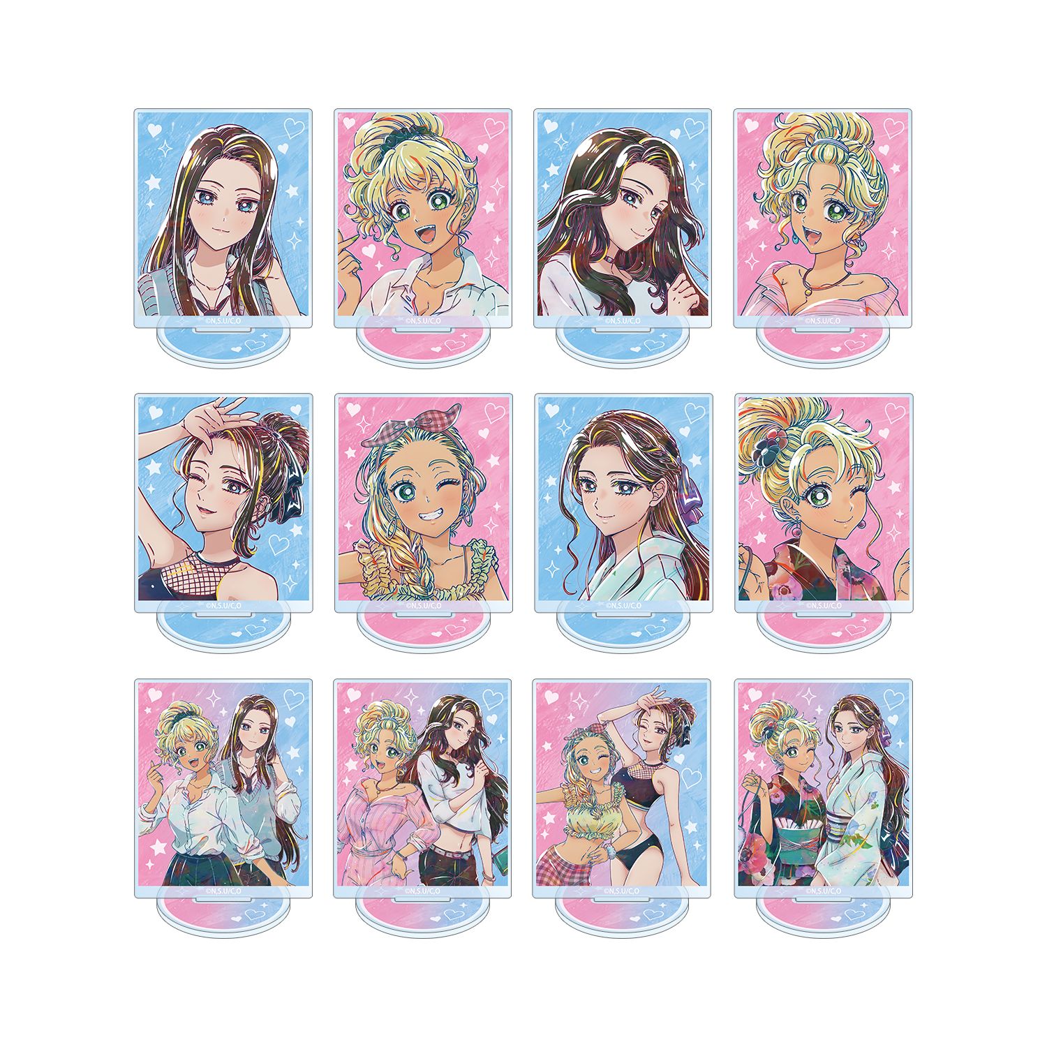 アニメ「オタクに優しいギャルはいない!?」 トレーディング Ani-Art アクリルスタンド(単位/単品) - AniSmile