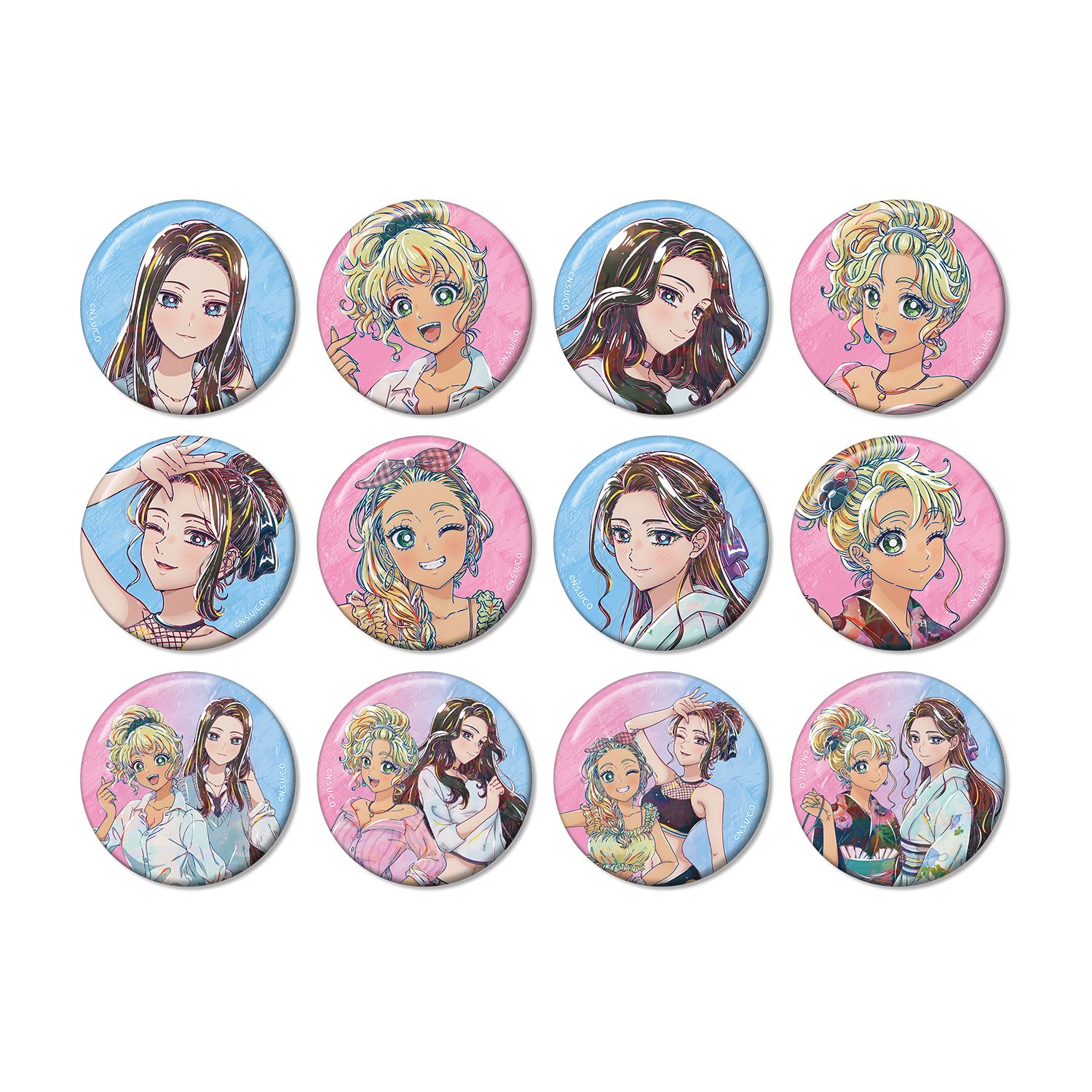 アニメ「オタクに優しいギャルはいない!?」 トレーディング Ani-Art 缶バッジ(単位/単品) 画像 3 | AniSmile