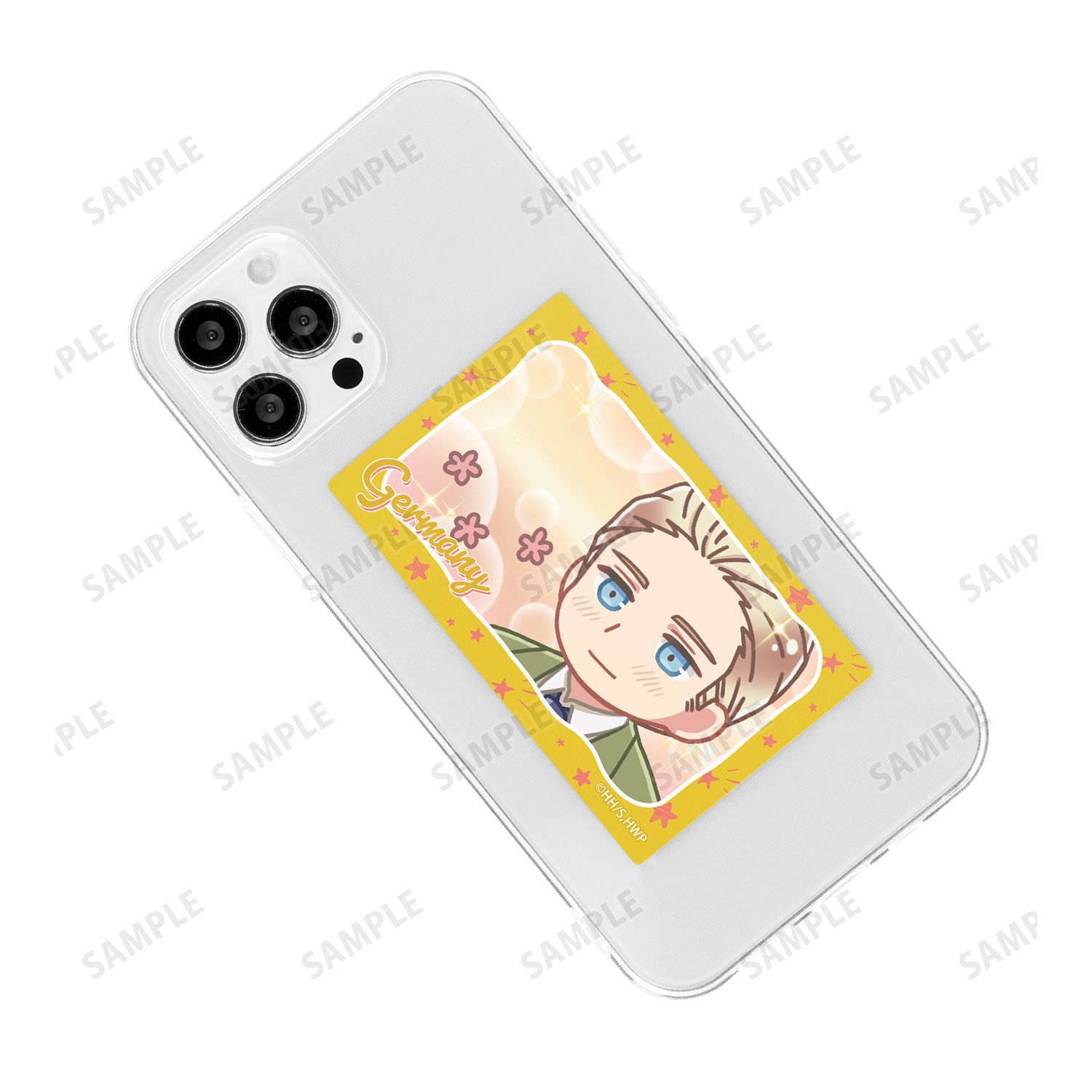アニメ「ヘタリア World★Stars」 ドイツ ゆるコマ カードステッカー Image 3 | AniSmile