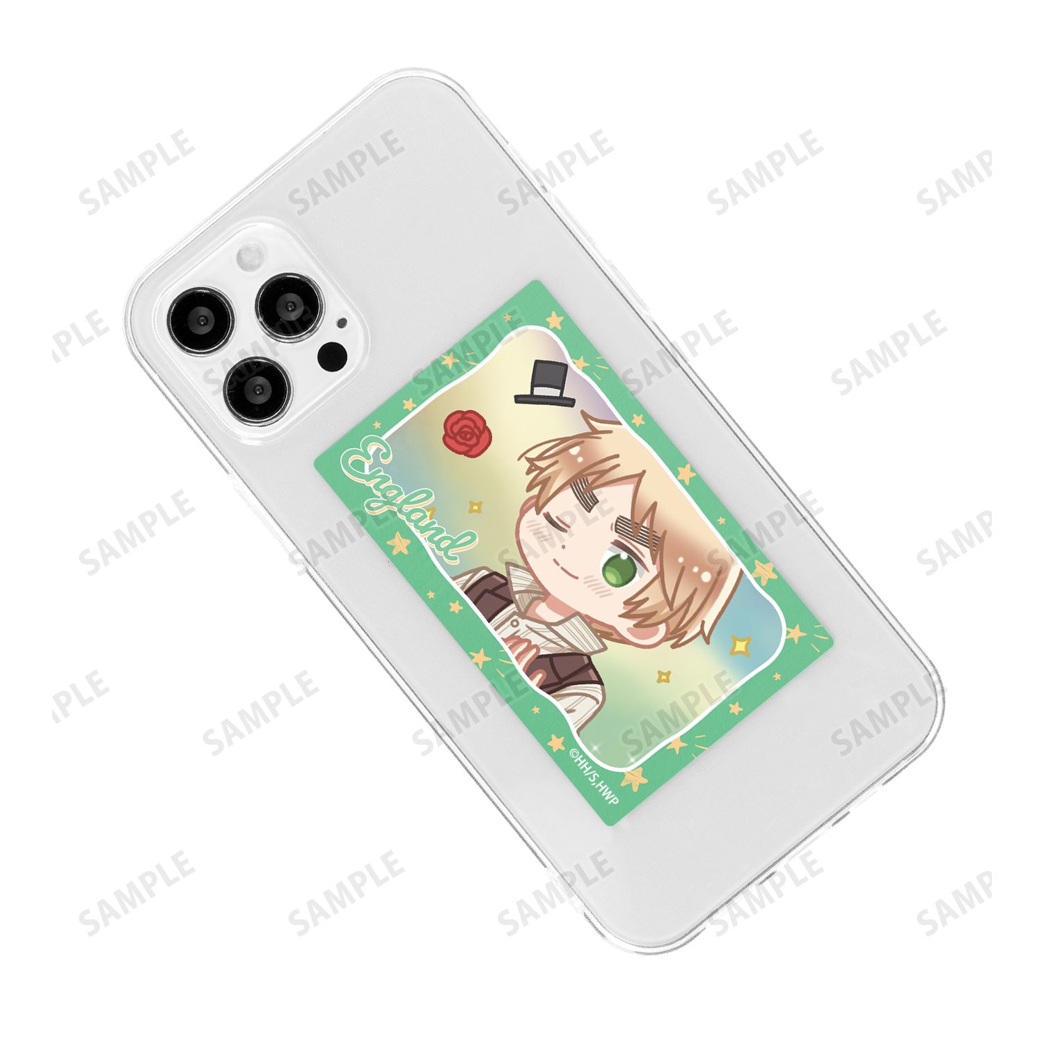 アニメ「ヘタリア World★Stars」 イギリス ゆるコマ カードステッカー Image 3 | AniSmile