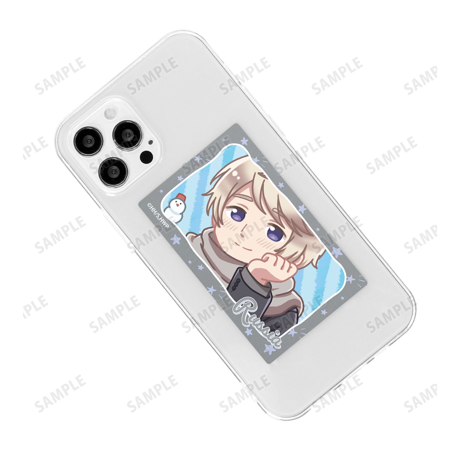 アニメ「ヘタリア World★Stars」 ロシア ゆるコマ カードステッカー Image 3 | AniSmile