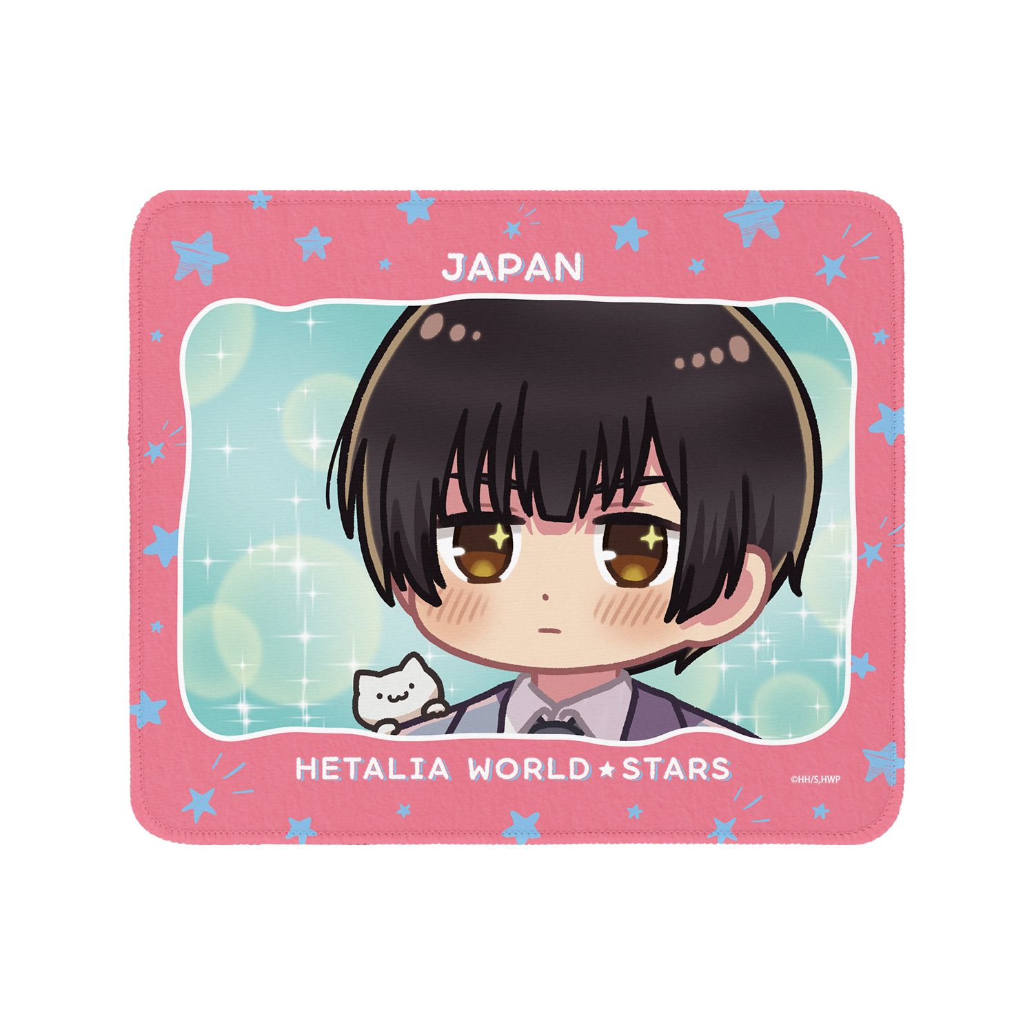 アニメ「ヘタリア World★Stars」 日本 ゆるコマ マウスパッド - AniSmile