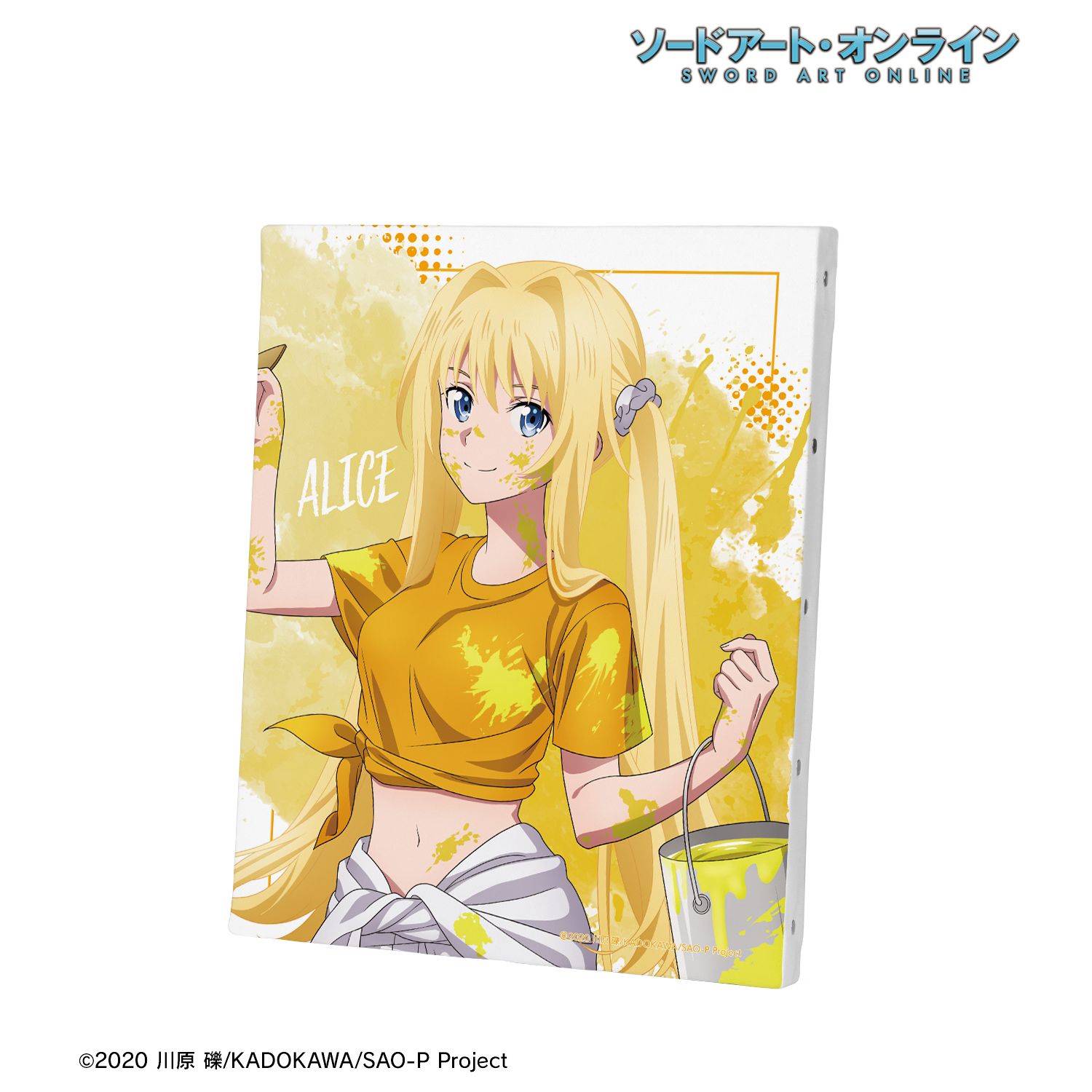 ソードアート・オンライン 描き下ろし アリス ペイントスタイルver. キャンバスボード 画像 2 | AniSmile