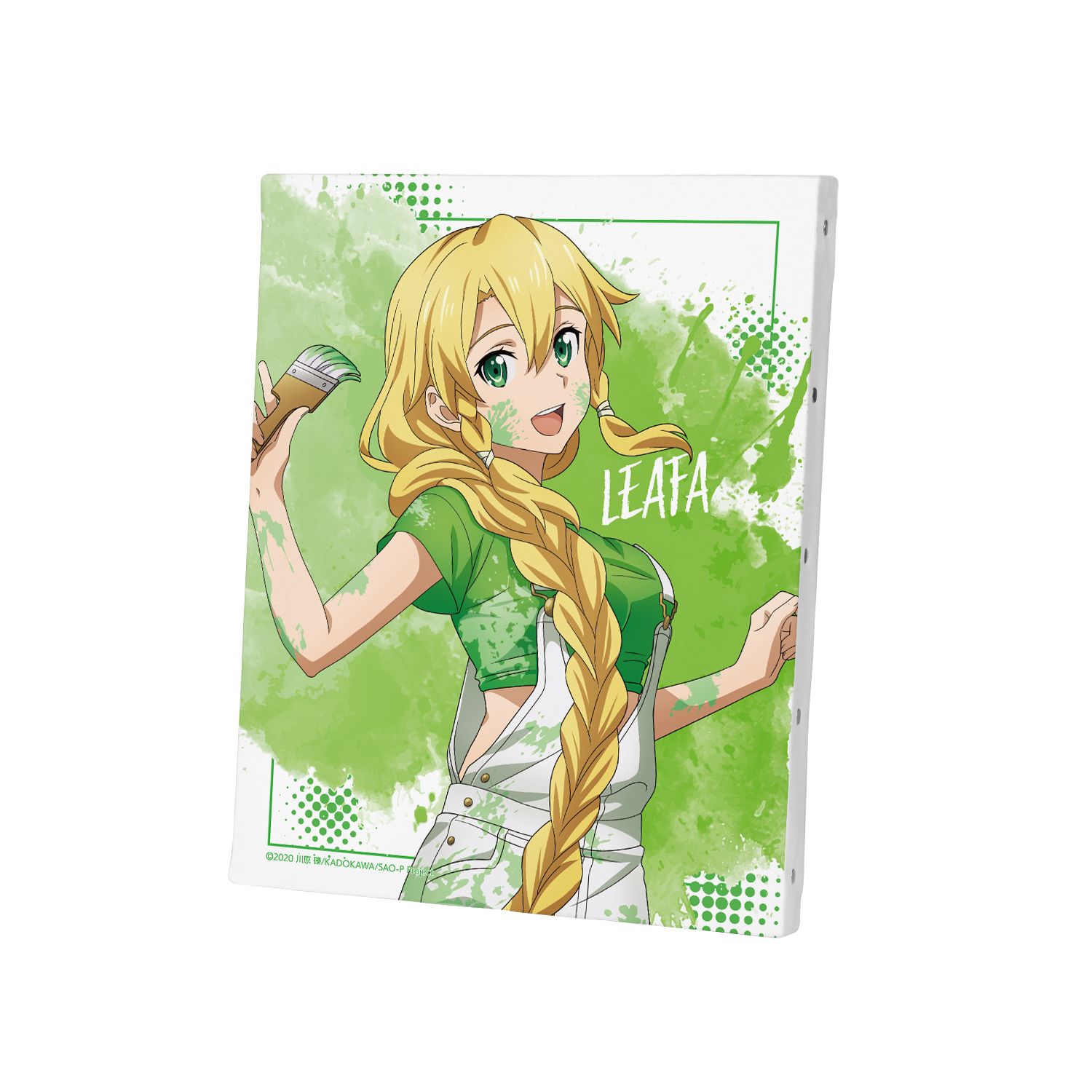 ソードアート・オンライン 描き下ろし リーファ ペイントスタイルver. キャンバスボード - AniSmile