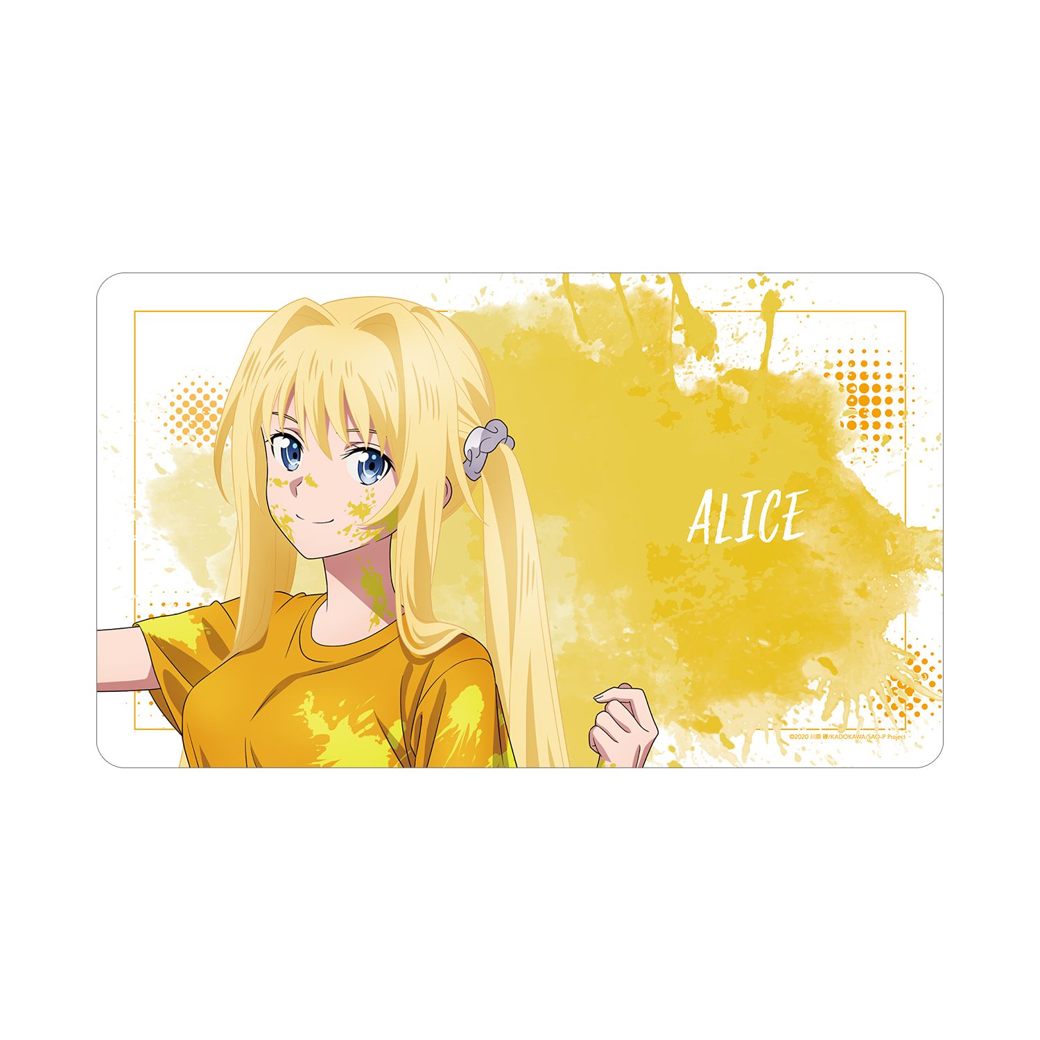 ソードアート・オンライン 描き下ろし アリス ペイントスタイルver. マルチデスクマット 画像 2 | AniSmile
