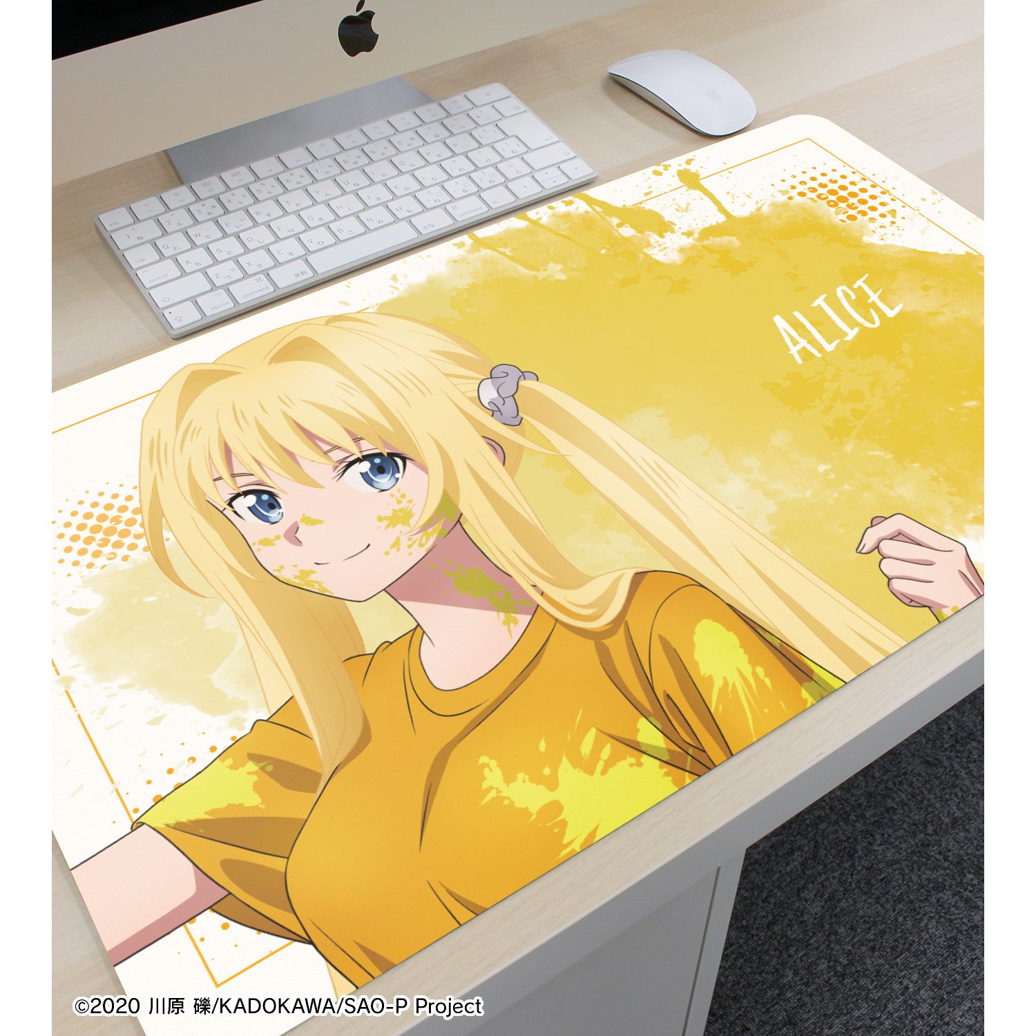 ソードアート・オンライン 描き下ろし アリス ペイントスタイルver. マルチデスクマット 画像 3 | AniSmile