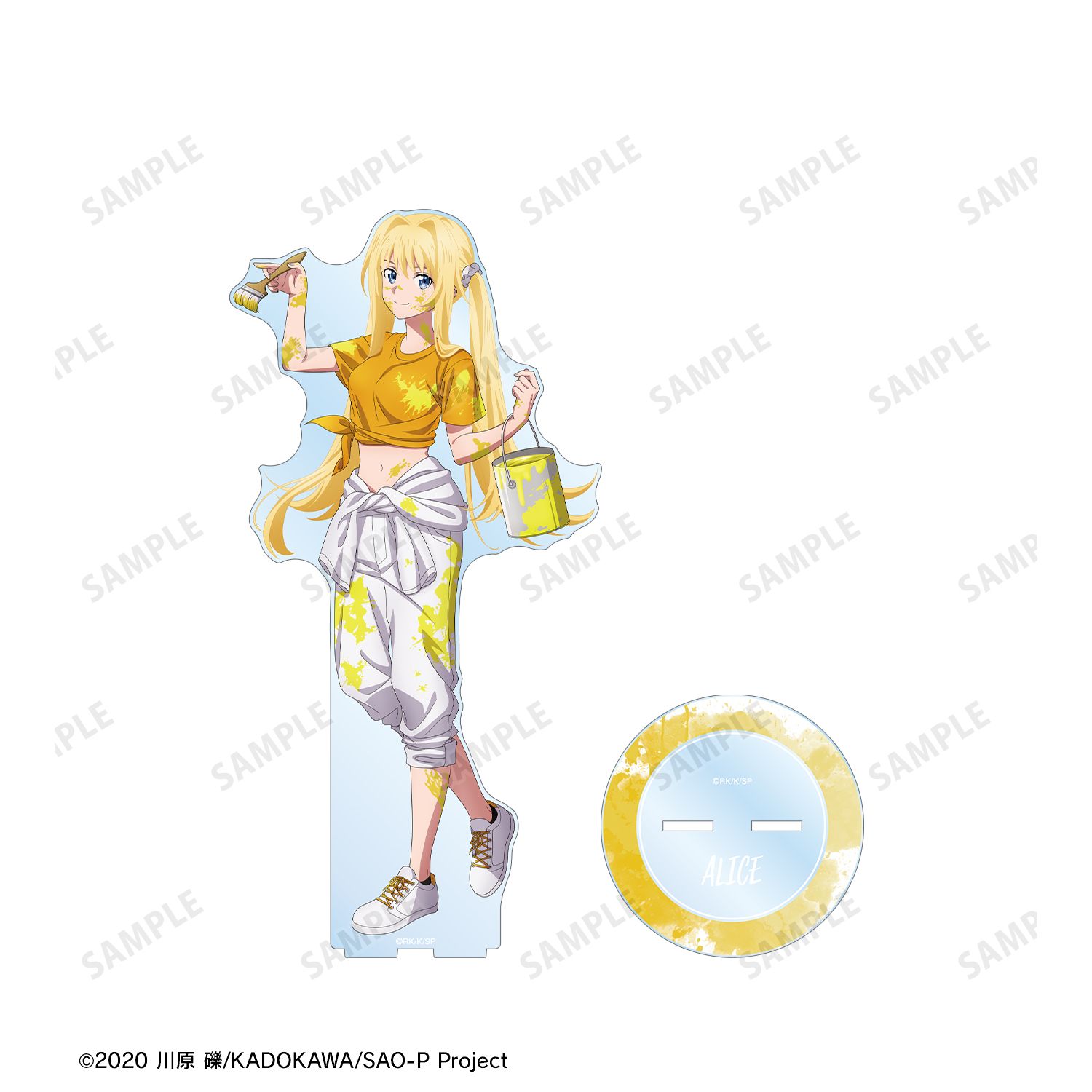 ソードアート・オンライン 描き下ろし アリス ペイントスタイルver. 特大アクリルスタンド 画像 3 | AniSmile