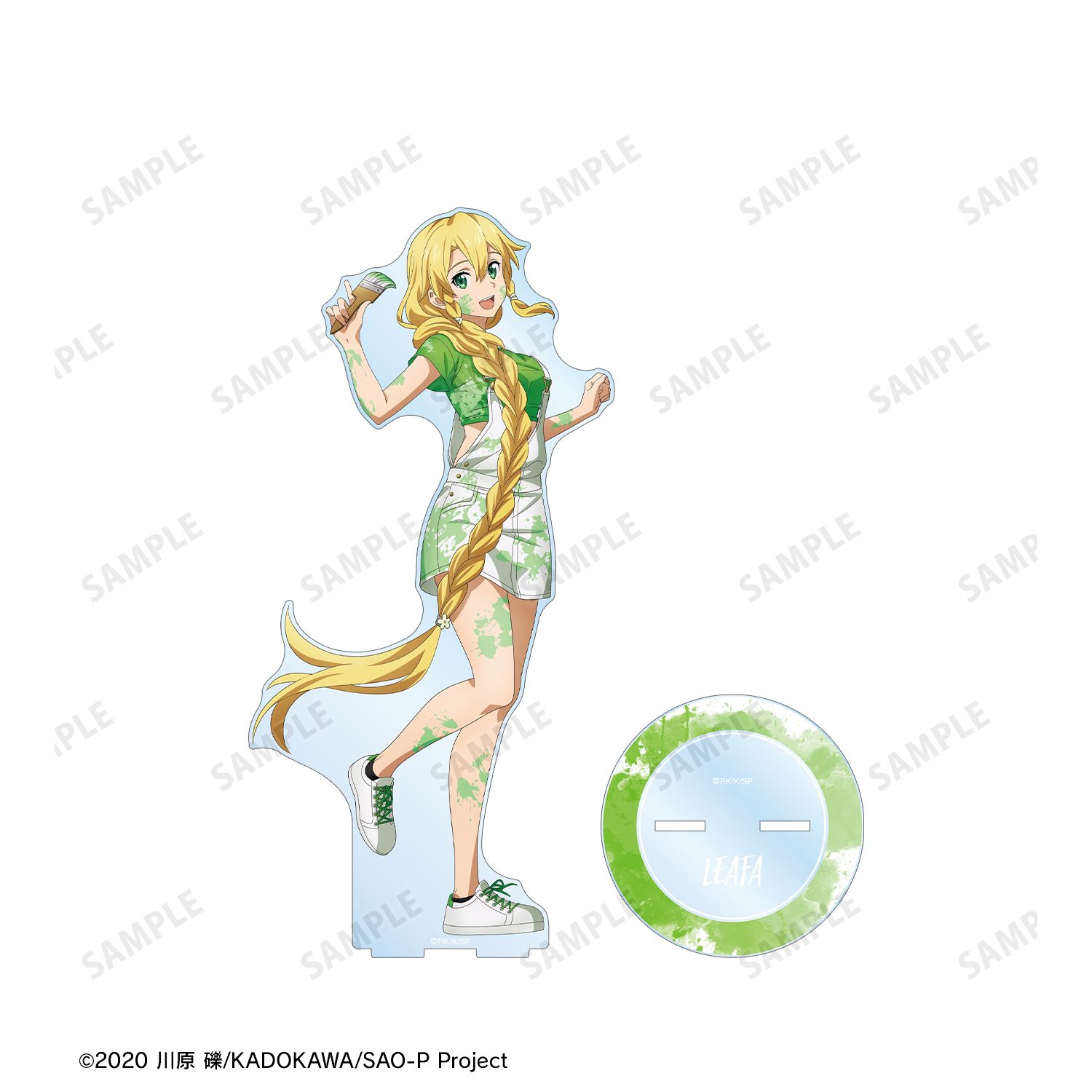 ソードアート・オンライン 描き下ろし リーファ ペイントスタイルver. 特大アクリルスタンド 画像 3 | AniSmile