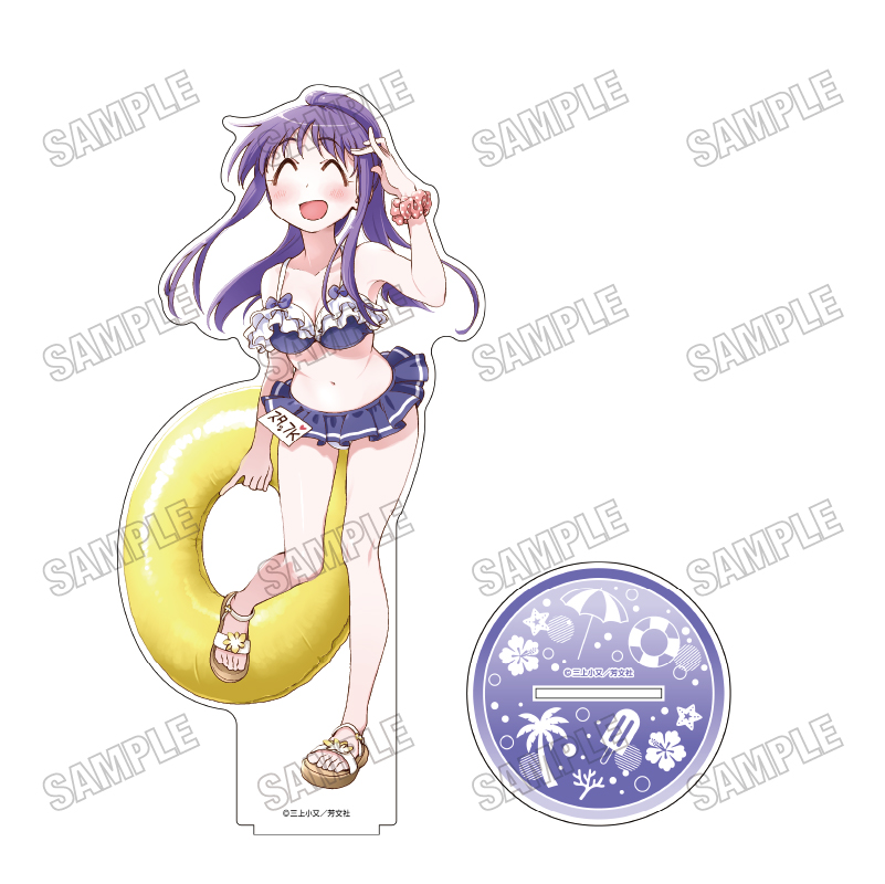 ゆゆ式 描き下ろしBIGアクリルスタンドLL【海の家ver.】③日向 縁 - AniSmile