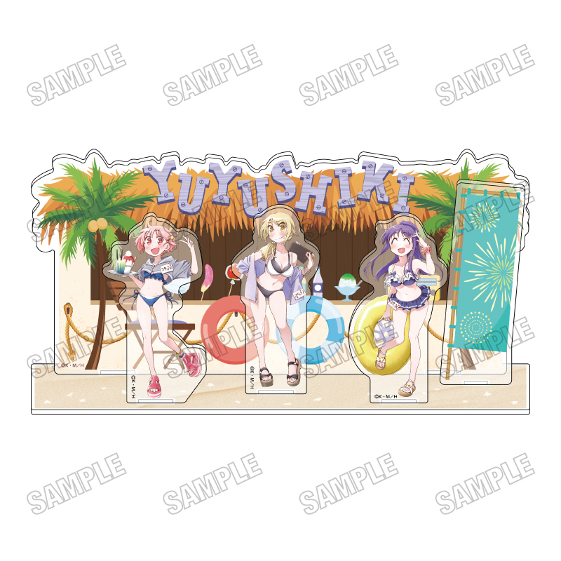 ゆゆ式 描き下ろしアクリルジオラマ【海の家ver.】 - AniSmile