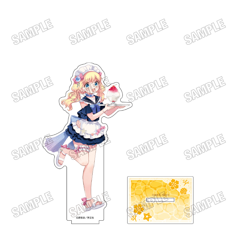 きんいろモザイク 描き下ろしBIGアクリルスタンド【海の家ver.】②アリス・カータレット - AniSmile
