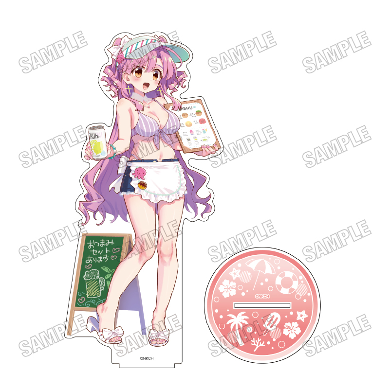 がっこうぐらし! 描き下ろしBIGアクリルスタンドLL【海の家ver.】②佐倉 慈 - AniSmile