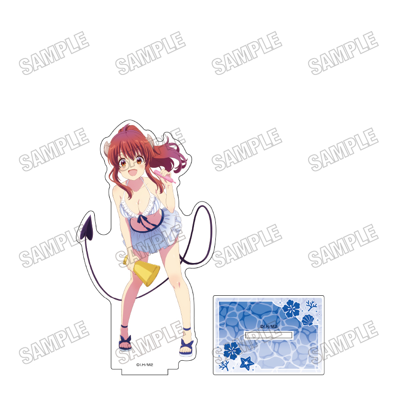 まちカドまぞく 2丁目 描き下ろしBIGアクリルスタンド【海の家「あすら」ver.】①吉田優子 - AniSmile