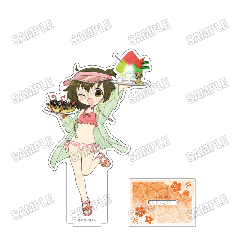 キルミーベイベー 描き下ろしBIGアクリルスタンド【海の家ver.】①折部 やすな - AniSmile
