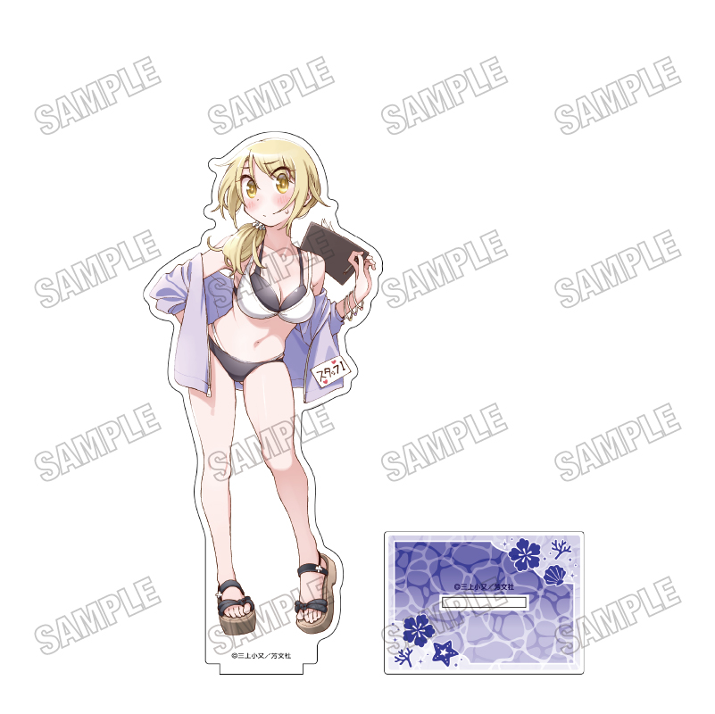 ゆゆ式 描き下ろしBIGアクリルスタンド【海の家ver.】②櫟井 唯 - AniSmile