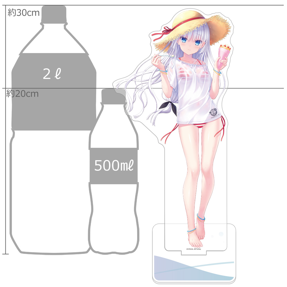[Summer Pockets REFLECTION BLUE]特大アクリルスタンド(鳴瀬しろは/夏フェス2024) 图片 2 | AniSmile