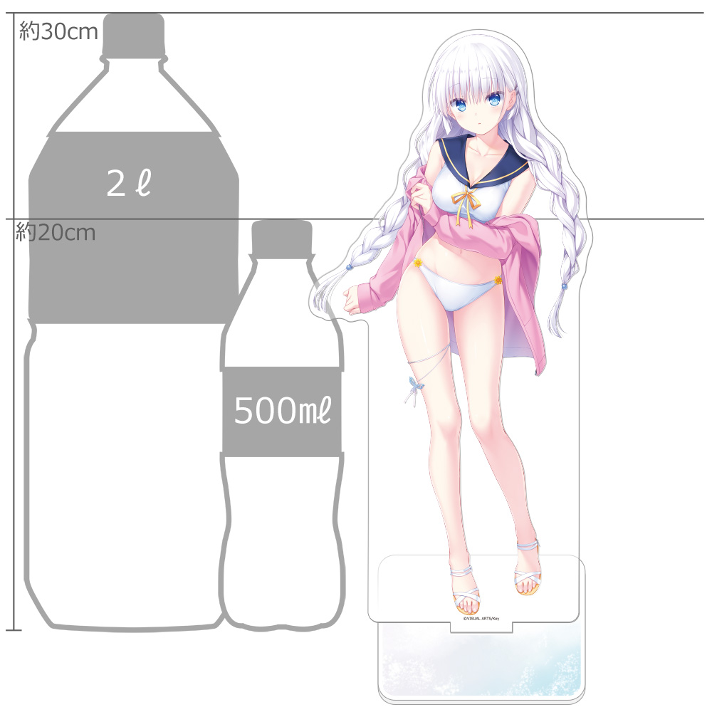 [Summer Pockets REFLECTION BLUE]特大アクリルスタンド(鳴瀬しろは/夏フェス2025) 图片 2 | AniSmile
