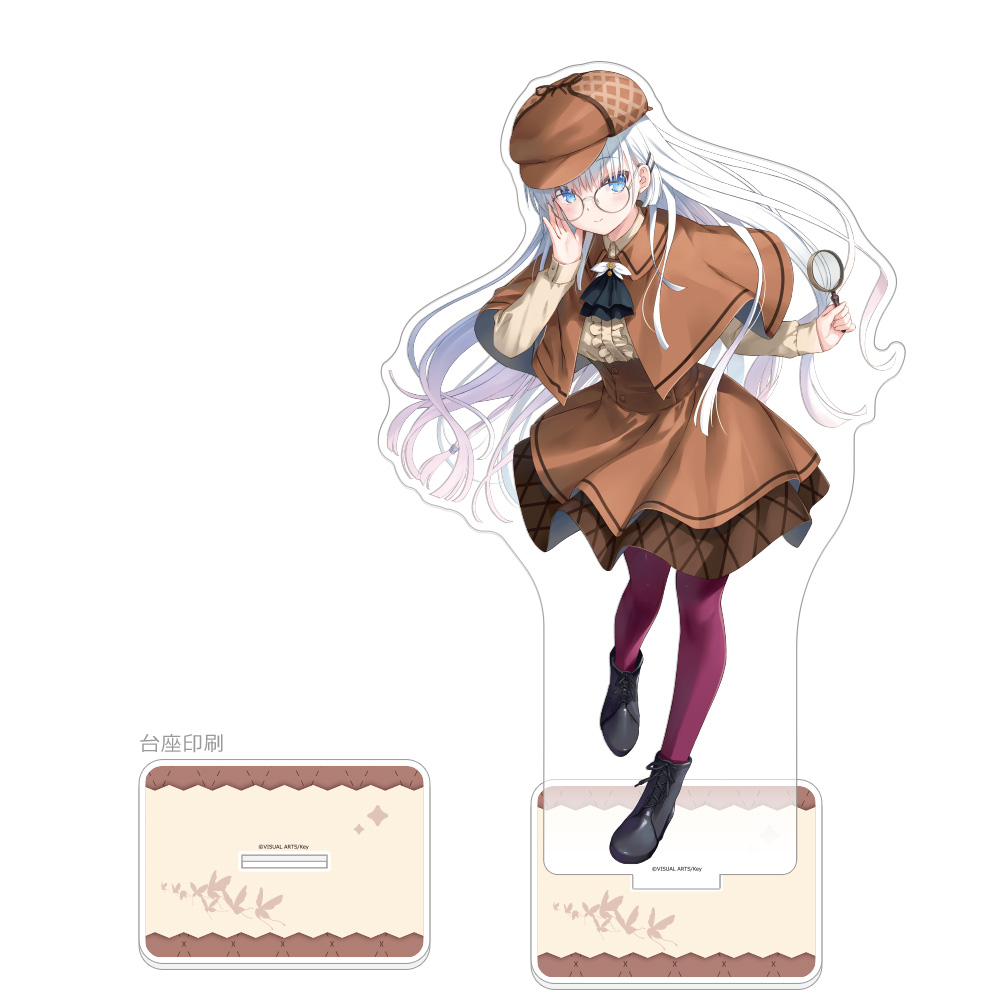 [Summer Pockets REFLECTION BLUE]特大アクリルスタンド(鳴瀬しろは/探偵) - AniSmile